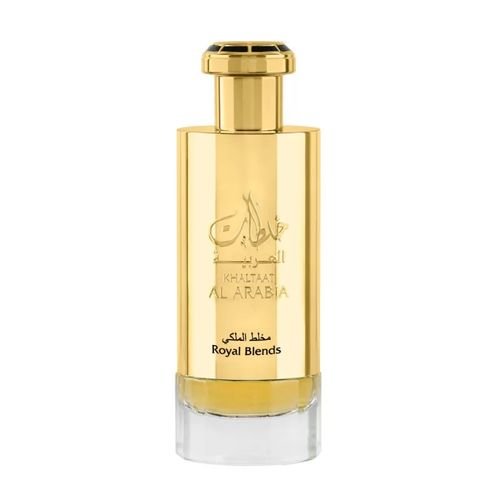 Lattafa عطر خلطة العربية رويال بليندز جولد او دي بارفان من لطافه - للجنسين