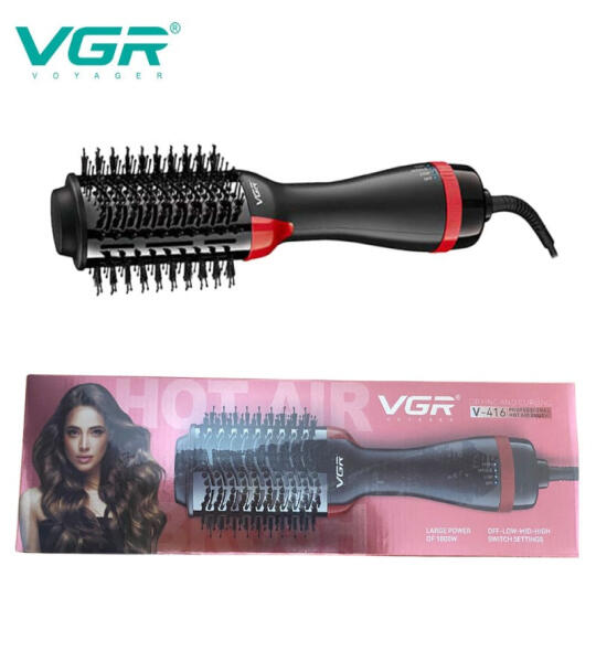 فرشاة ومجفف شعر إحترافية للنساء VGR V-416