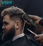 VGR طقم حلاقة 4 في 1 شنطة صلبة موديل V-640