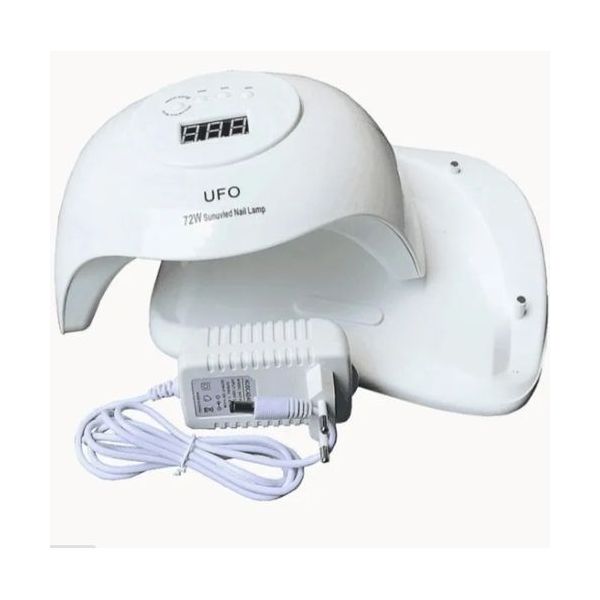 مجفف اظارف 72 وات - UFO Professional Uv Led Timer Nail Dryer - 72W - White