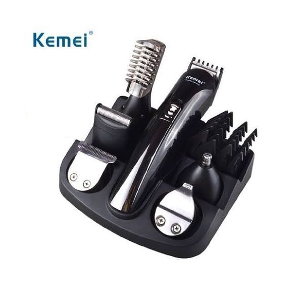 Kemei KM-600 - ماكينة حلاقة الشعر المتكاملة القابلة لإعادة الشحن
