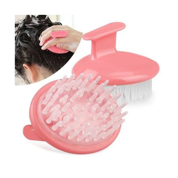 Silicon Hair Brush Shampoo Scalp
