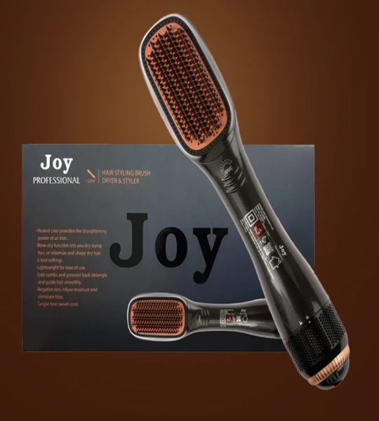 JOY فرشاة تصفيف الشعر 2 في 1 (853-9) - تجفيف وتصفيف بلمسة واحدة