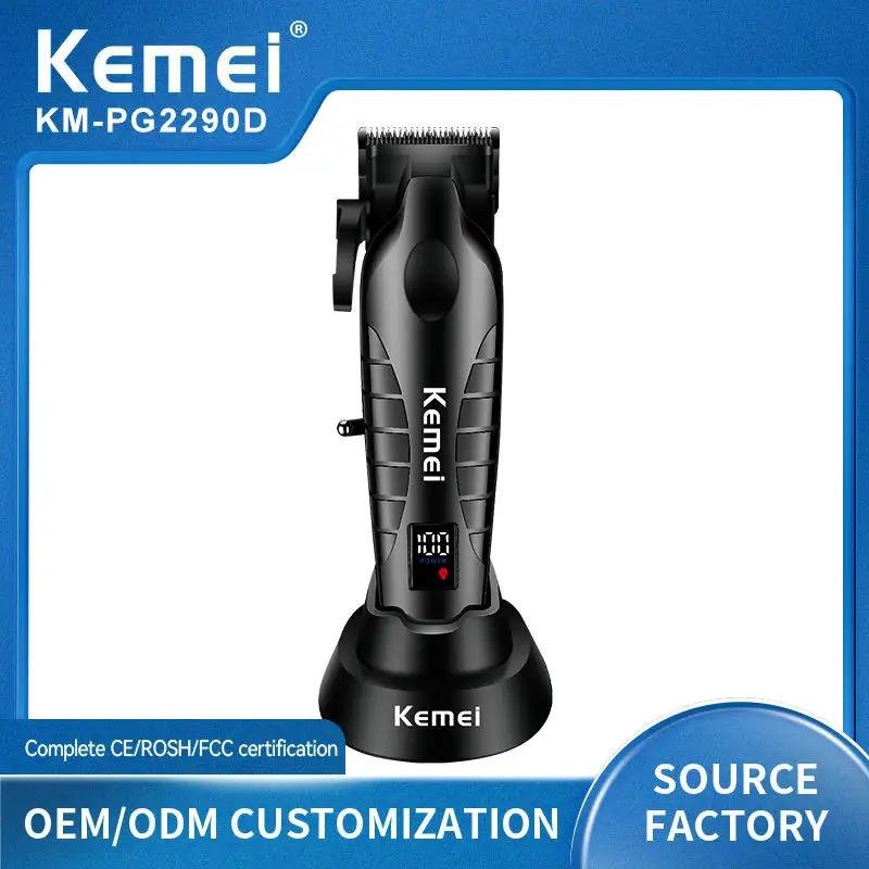 Km-2290D - ماكينة حلاقة كهربائية احترافية. قابله للشحن للرجال