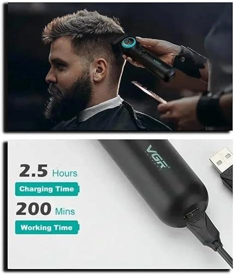 V-990 - ماكينة حلاقة كهربائية احترافية . قابله للشحن للرجال