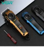VGR ماكينة قص شعر احترافية بشفرة تيتانيوم V-170