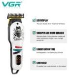 VGR ماكينة قص الشعر شاشة LED شحن USB V-699+V-971