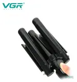VGR مكواة تجعيد 3 أسطوانات بشاشة LED V-591
