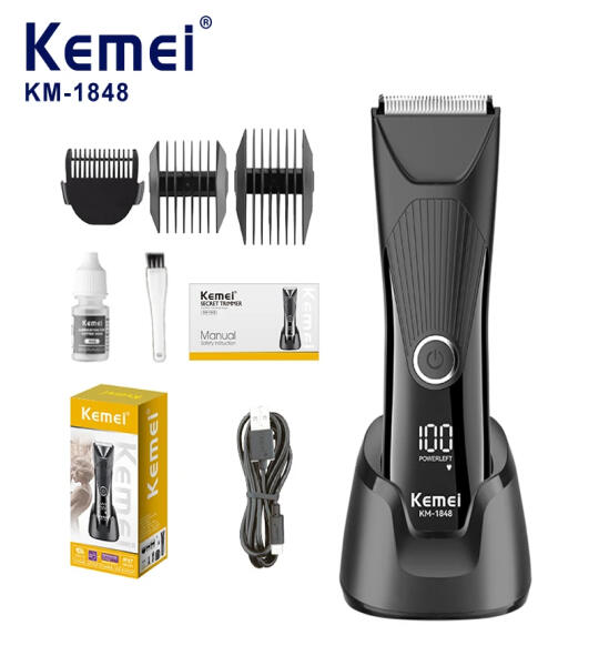 ماكينة حلاقة الجسم والاماكن الحساسة للجنسين Kemei 1848