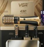 VGR فرشاة تصفيف شعر 4 في 1 برؤوس دوارة V-495
