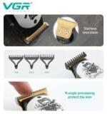 VGR ماكينة قص الشعر شاشة LED شحن USB V-699+V-971