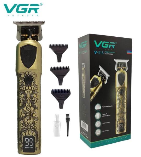 ماكينة حلاقة شعر الذقن احترافية للرجال VGR V-916