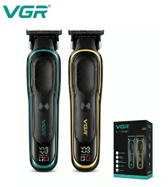 VGR ماكينة حلاقة احترافية بشفرات ستانلس ستيل V-250