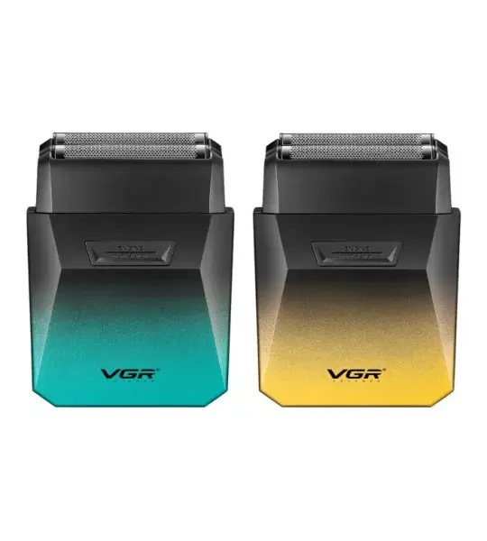 VGR ماكينة حلاقة لاسلكية مقاومة للماء IPX7 V-372