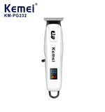 Kemei ماكينة حلاقة وتشذيب احترافية لاسلكية 90 دقيقة KM-PG232