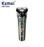 Kemei ماكينة حلاقة دوّارة مقاومة للماء KM-2804