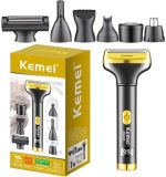 Kemei ماكينة إزالة شعر 7 في 1 متعددة الوظائف KM-325