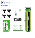 Kemei ماكينة تشذيب شعر ولحية شفرات سيراميك KM-1790