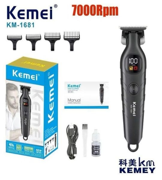 Kemei ماكينة حلاقة Zero Gap 1681