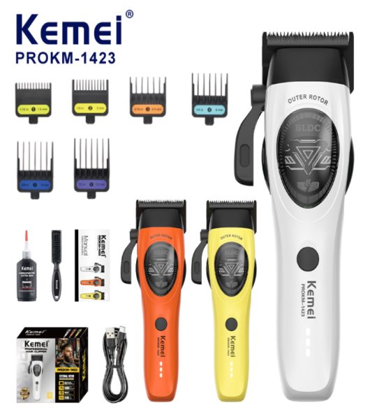 Kemei PRO ماكينة حلاقة احترافية محرك قوي KM-1423