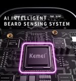 Kemei ماكينة حلاقة كهربائية مقاومة للماء T82