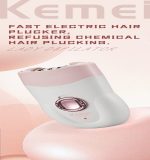 كيمي ماكينة إزالة شعر لاسلكية بشفرات ستانلس ستيل KM-196