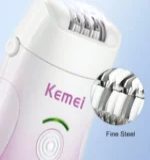 Kemei ماكينة إزالة شعر لاسلكية مقاومة للماء 908B