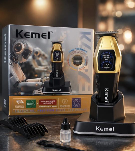 كيمي ماكينة حلاقة بشاشة LCD KM-1508