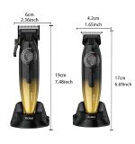 Kemei طقم حلاقة احترافي KM-1867 + KM-1868