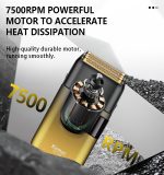 Kemei ماكينة حلاقة كهربائية زيرو مقاومة للماء KM-T389