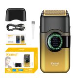 Kemei ماكينة حلاقة كهربائية زيرو مقاومة للماء KM-T389
