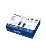 Kemei مجموعة ماكينتي شعر لاسلكي 180 دقيقة KM-8529