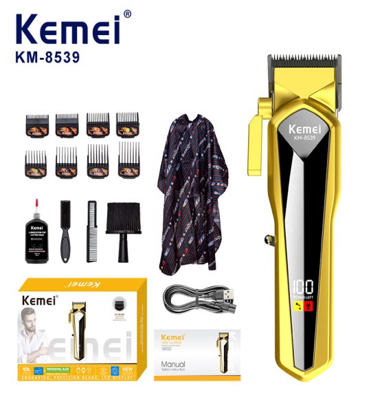 Kemei ماكينة حلاقة احترافية بشفرات سيراميك KM-8539