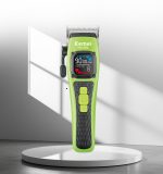 Kemei ماكينة حلاقة كهربائية لاسلكية شاشة LCD KM-1862