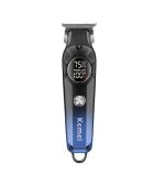 Kemei ماكينة حلاقة لاسلكية LCD شحن USB 1359