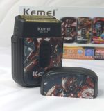 Kemei ماكينة حلاقة وتشذيب لاسلكية محرك قوي 8500 دورة KM-T417
