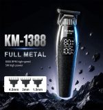 km 1388 ماكينة قص شعر لقص الشعر تشذيب اللحية