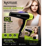 Moehair MO-7160 مجفف شعر احترافي لتجفيف وتصفيف الشعر للاستخدام المنزلي والصالونات