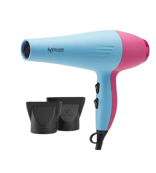 موهير MO-7182 استشوار شعر احترافي لتجفيف الشعر وتصفيفه بسرعة مع تقليل الهيشان