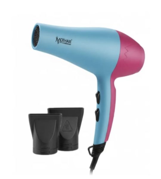 Moehair MO-7184 مجفف شعر احترافي لتجفيف وتصفيف الشعر بسرعة مع تقليل الهيشان والتجعد