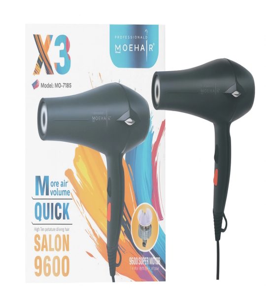 Moehair MO-7185 مجفف شعر لتجفيف الشعر وتصفيفه