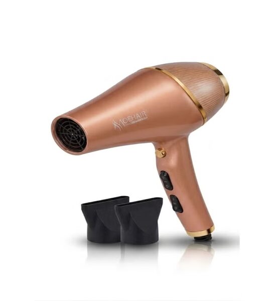 MoeHair MO-7202 مجفف شعر أيوني احترافي لتجفيف وتصفيف الشعر بسرعة في المنزل أو صالونات التجميل