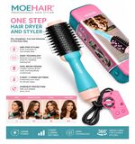 MoeHair MO-7169 فرشاة تجفيف وتصفيف الشعر لتجفيف وفرد وتصفيف الشعر الجاف أو الرطب