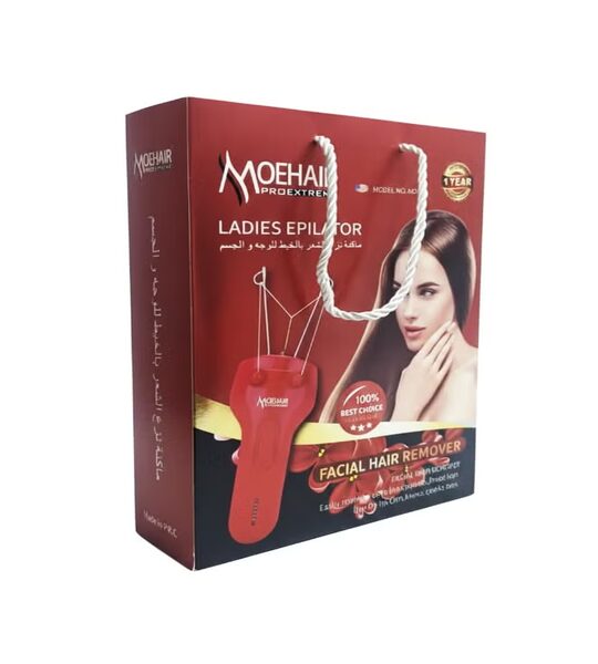 Moehair MO-9053 ماكينة فتلة كهربائية لإزالة الشعر لإزالة شعر الوجه والجسم بالخيط للاستخدام المنزلي