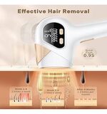 Moehair Professional MO-9080 جهاز إزالة الشعر بتقنية IPL للاستخدام المنزلي لتقليل نمو الشعر وإزالته تدريجياً من الجسم وتحت الإبطين