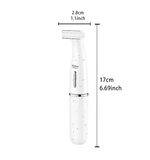 Kemei KM-3523 مجموعة حلاقة وتشذيب كهربائية متعددة الرؤوس لإزالة الشعر وحلاقة وتشذيب الوجه والجسم للاستخدام الرطب أو الجاف
