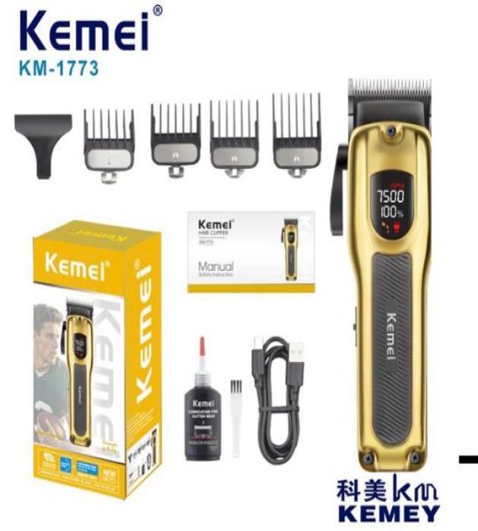 Kemei KM-1773 ماكينة حلاقة لقص الشعر واللحية