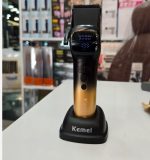 Kemei KM-1897 ماكينة قص شعر احترافية لقص الشعر للاستخدام في صالونات الحلاقة أو في المنزل