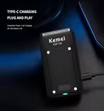 Kemei KM-T68 ماكينة حلاقة كهربائية للرجال لحلاقة شعر الوجه وتشذيب السوالف للاستخدام اليومي والسفر