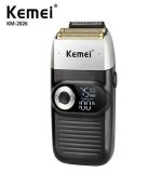 Kemei KM-2026 ماكينة حلاقة كهربائية شبكية لحلاقة وتنعيم الذقن والشعر القصير وحلاقة الرأس